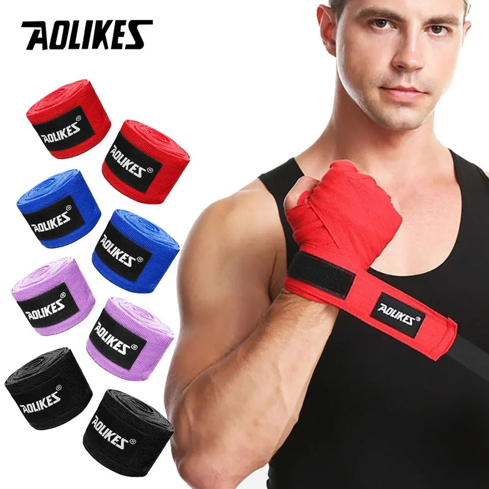 AOLIKES Boxing/MMA/Kickboxing/Muay-Thai + More Wraps