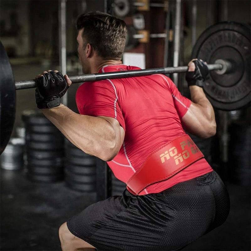 NO PAIN NO GAIN Weightlifting Belt