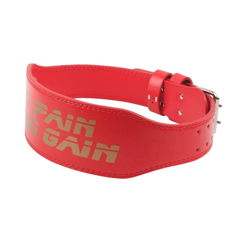 NO PAIN NO GAIN Weightlifting Belt